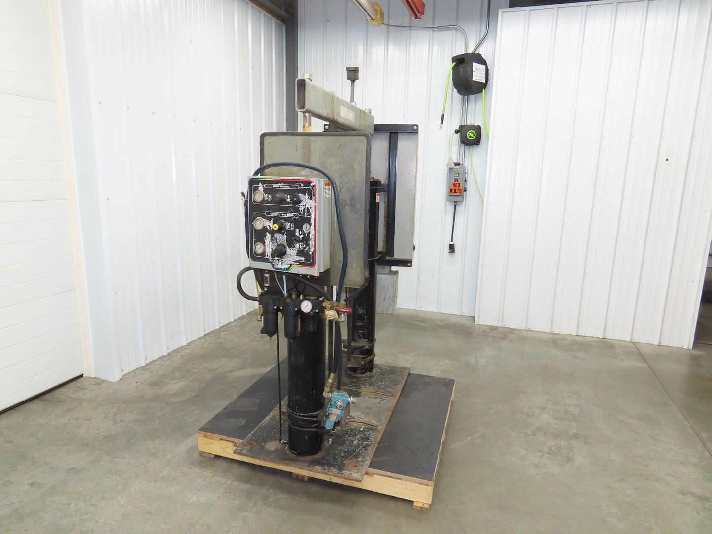 Graco 243895 Thermo-o-flow Hot Melt Drum Unloader 55 Gallon 480V No Pump