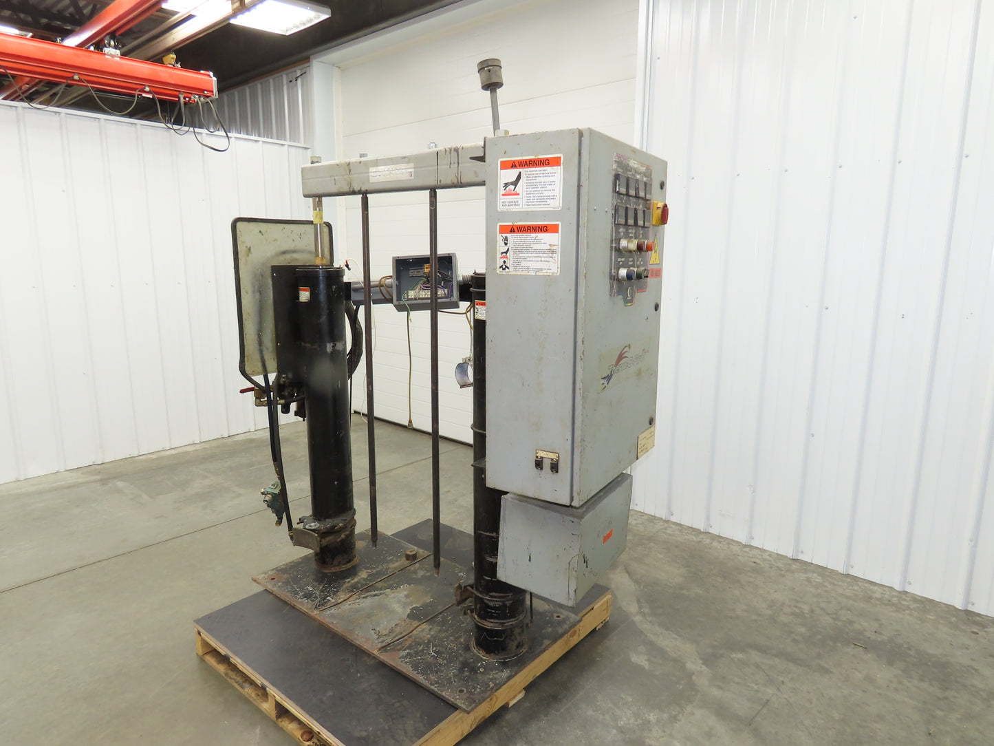 Graco 243895 Thermo-o-flow Hot Melt Drum Unloader 55 Gallon 480V No Pump