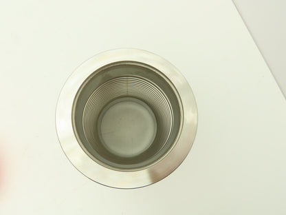 Pfeiffer 2FC-ISO-400-4 ISO-K Flexible Coupling Bellows 4"ID 7"Length 5"OD-Flange