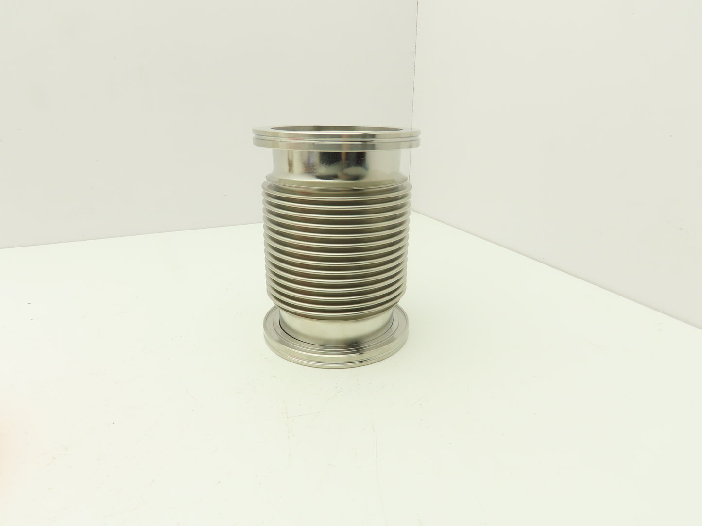 Pfeiffer 2FC-ISO-400-4 ISO-K Flexible Coupling Bellows 4"ID 7"Length 5"OD-Flange