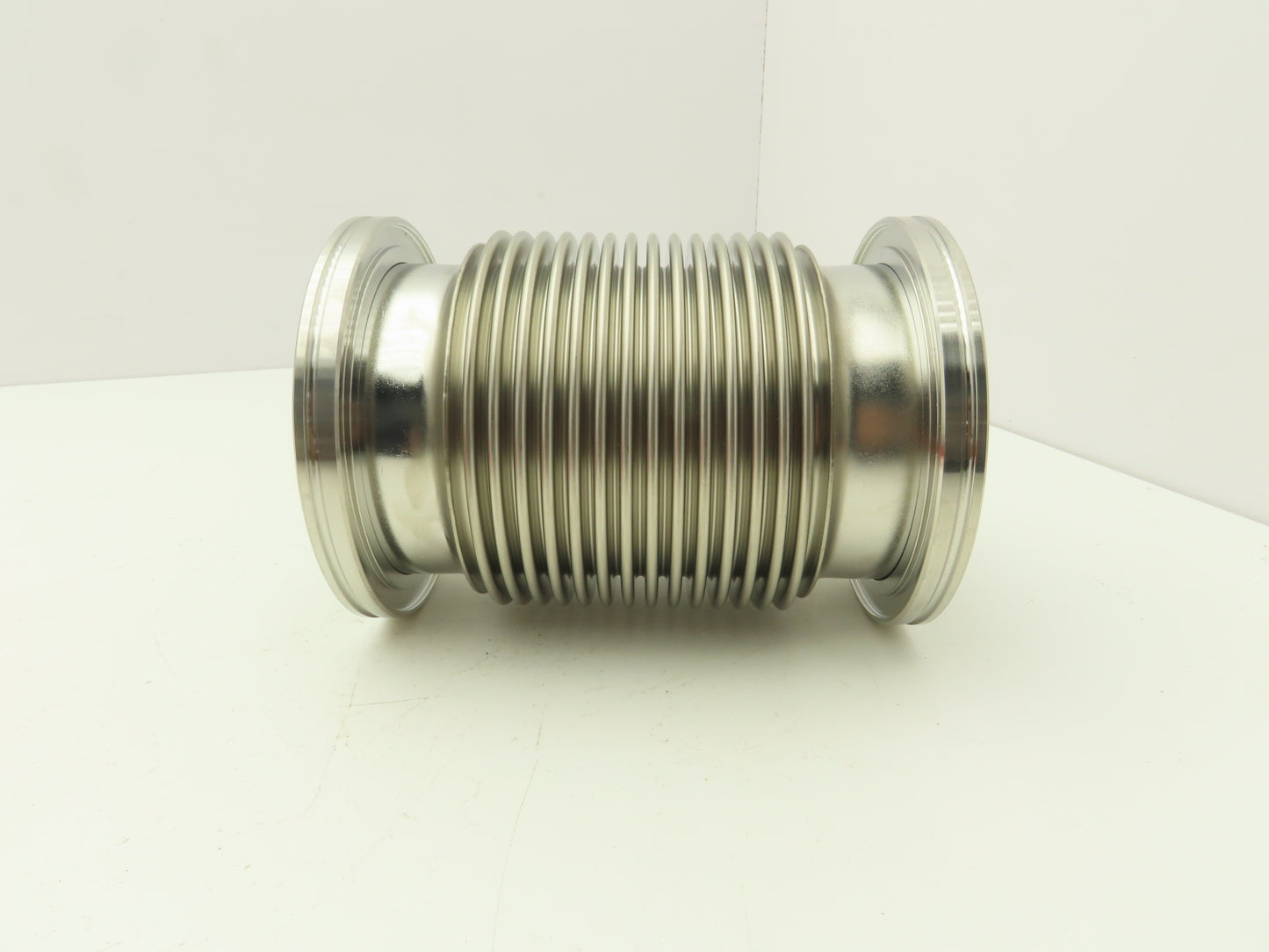 Pfeiffer 2FC-ISO-400-4 ISO-K Flexible Coupling Bellows 4"ID 7"Length 5"OD-Flange