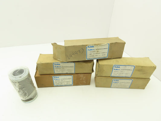 Fluitek DS 024050-20B63 Hydraulic Oil Filter 5"L x 2-1/4"OD x 1-3/8"ID Lot of 5