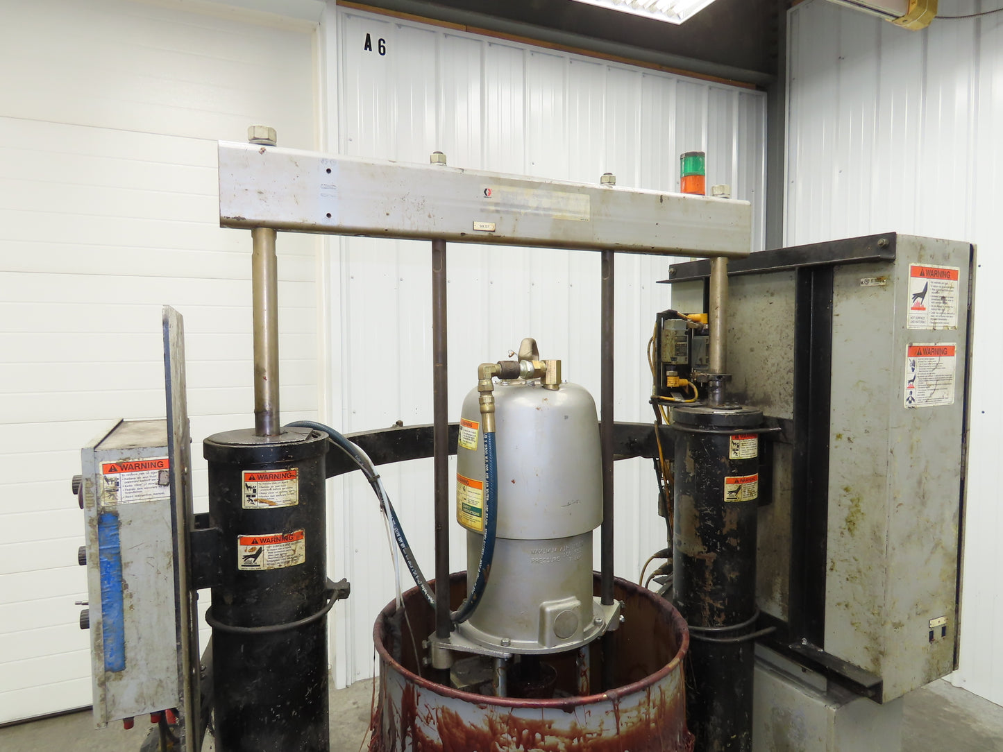 Graco 243895 Thermo-o-flow Hot Melt Drum Unloader 55 Gallon 480V