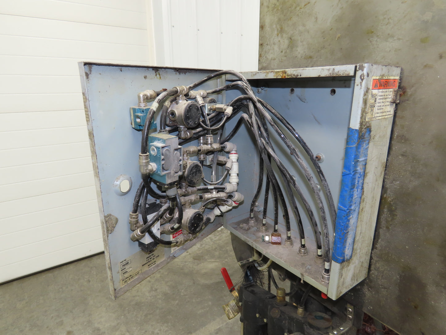 Graco 243895 Thermo-o-flow Hot Melt Drum Unloader 55 Gallon 480V