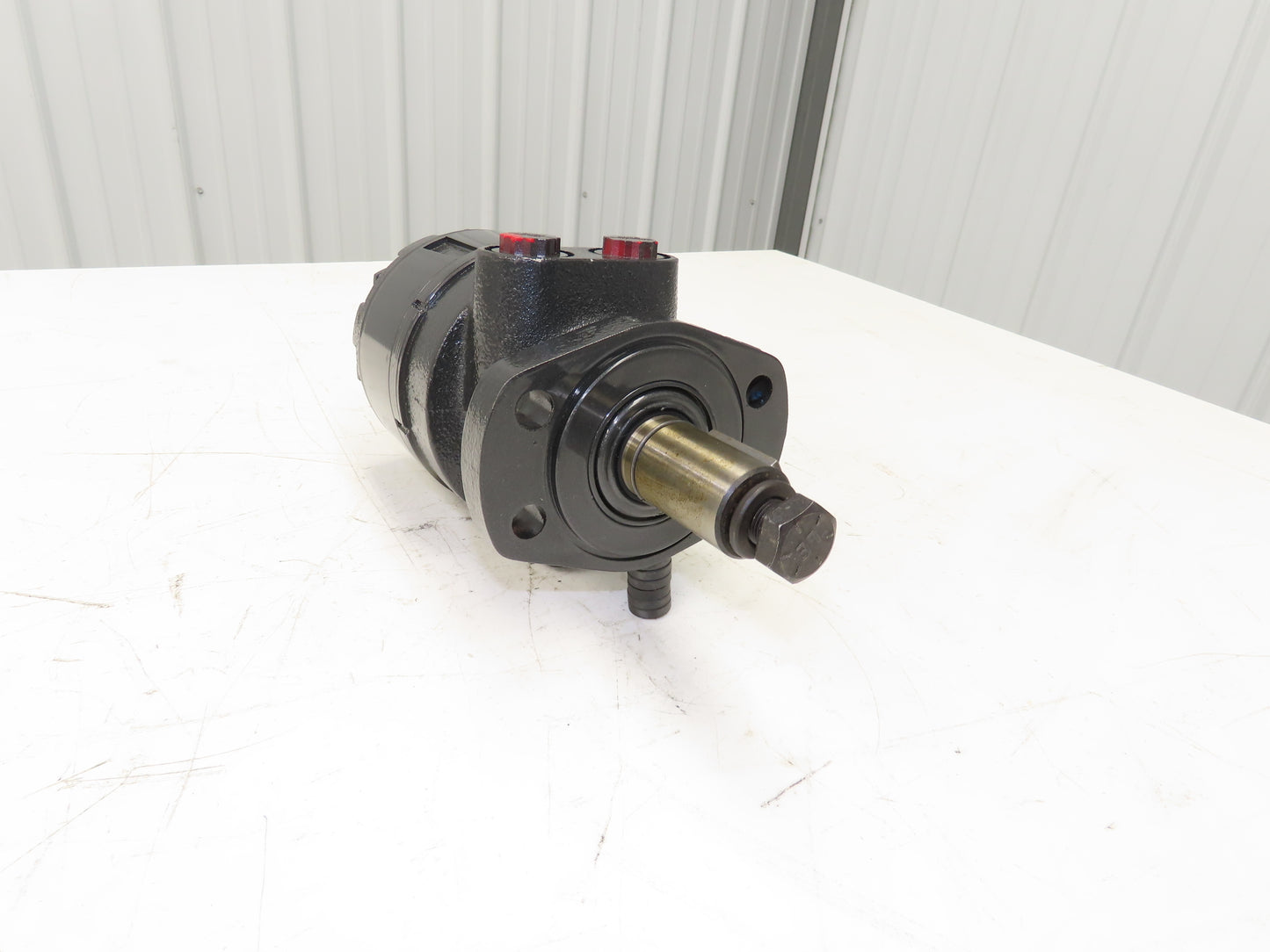 White Roller Stator 500540A3120 Hydraulic Motor 1-1/4" Shaft 4 Hole 7/8"-14UNF