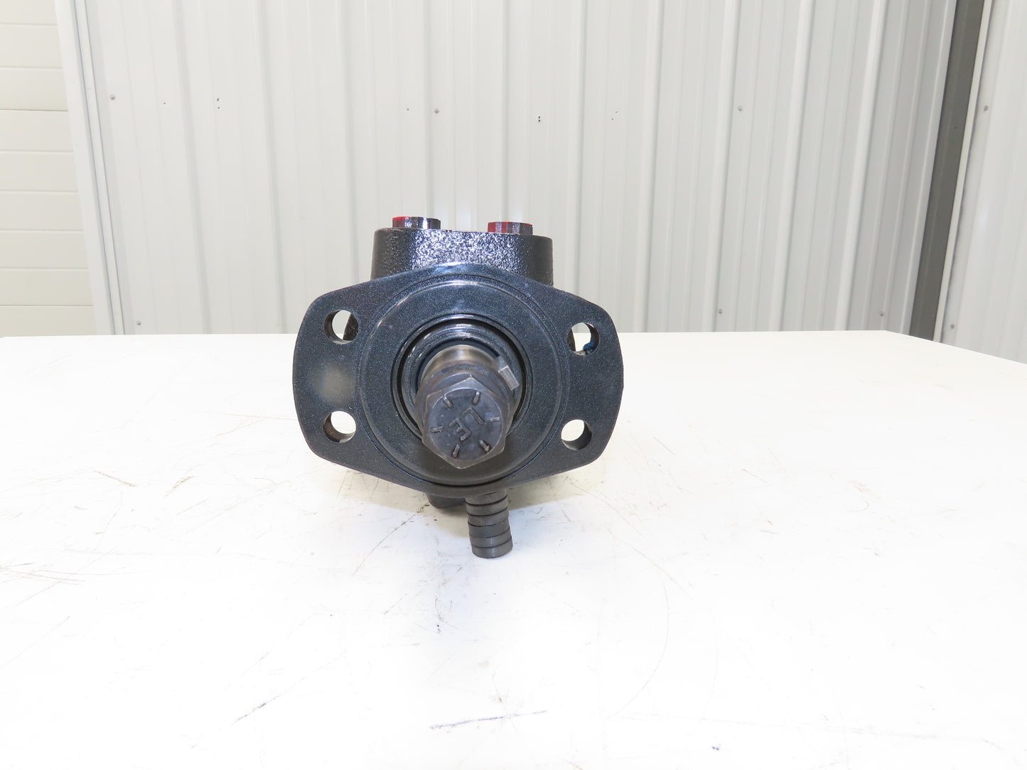 White Roller Stator 500540A3120 Hydraulic Motor 1-1/4" Shaft 4 Hole 7/8"-14UNF