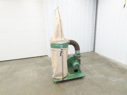 Grizzly Dust Collector 2HP Single Bag Filter 1-Phase 115/230V 24/12Amp