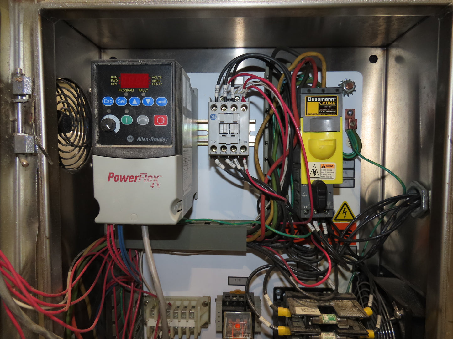 FDA Food Process 11'L Stainless Portable Incline Conveyor 38"Belt 1.5Hp 230V 3PH