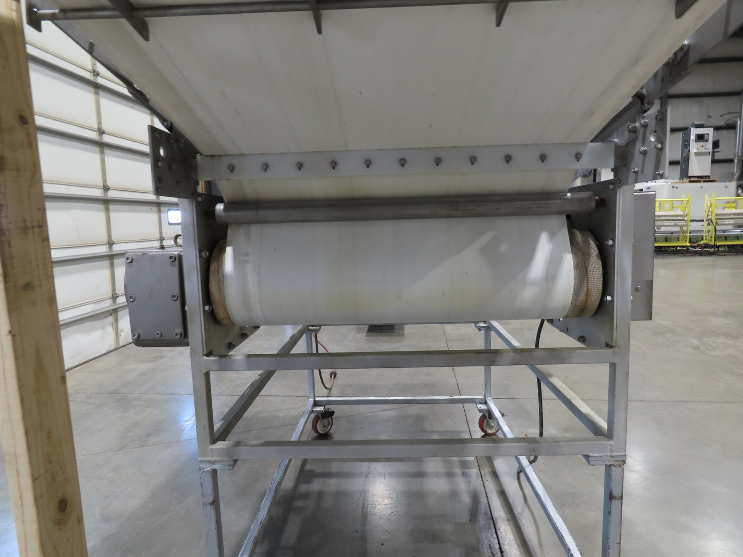 FDA Food Process 11'L Stainless Portable Incline Conveyor 38"Belt 1.5Hp 230V 3PH