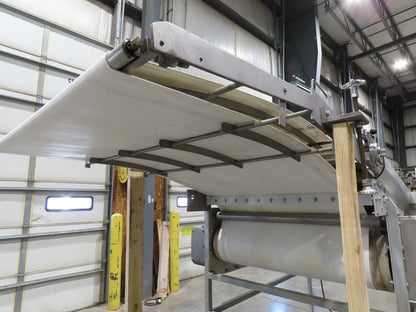 FDA Food Process 11'L Stainless Portable Incline Conveyor 38"Belt 1.5Hp 230V 3PH