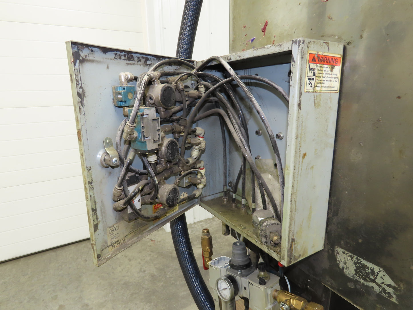 Graco 243895 Thermo-o-flow Hot Melt Drum Unloader 55 Gallon 480V