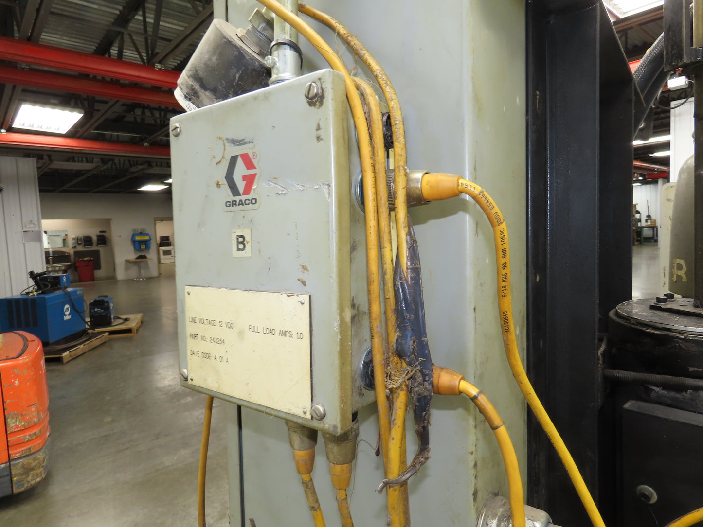 Graco 243895 Thermo-o-flow Hot Melt Drum Unloader 55 Gallon 480V