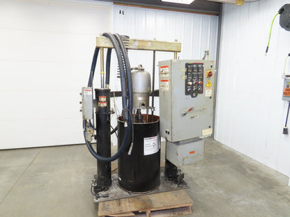 Graco 243895 Thermo-o-flow Hot Melt Drum Unloader 55 Gallon 480V