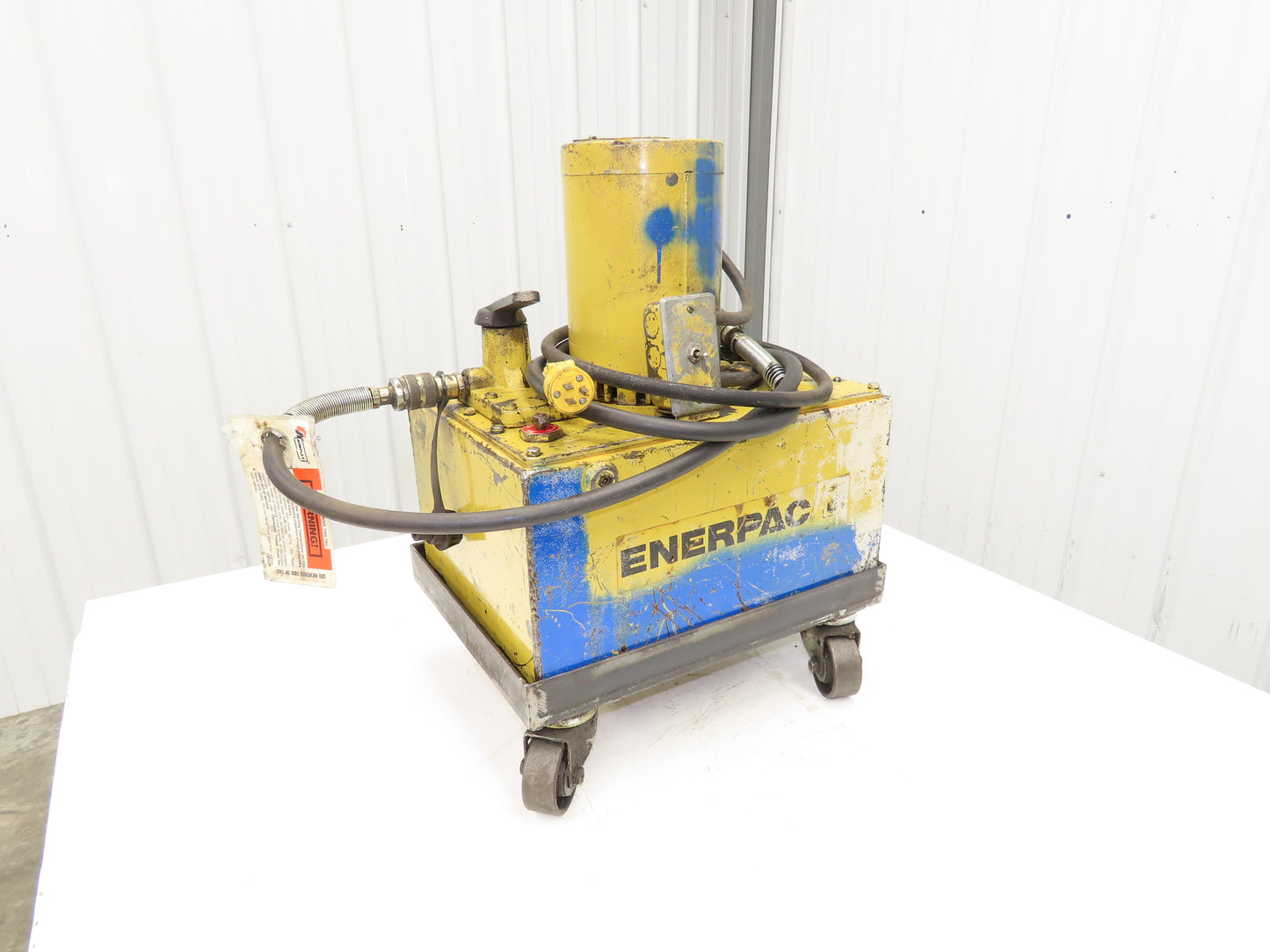 Enerpac Hydraulic Pump Power Unit 10000psi Max Pressure 1Hp 115V 1PH
