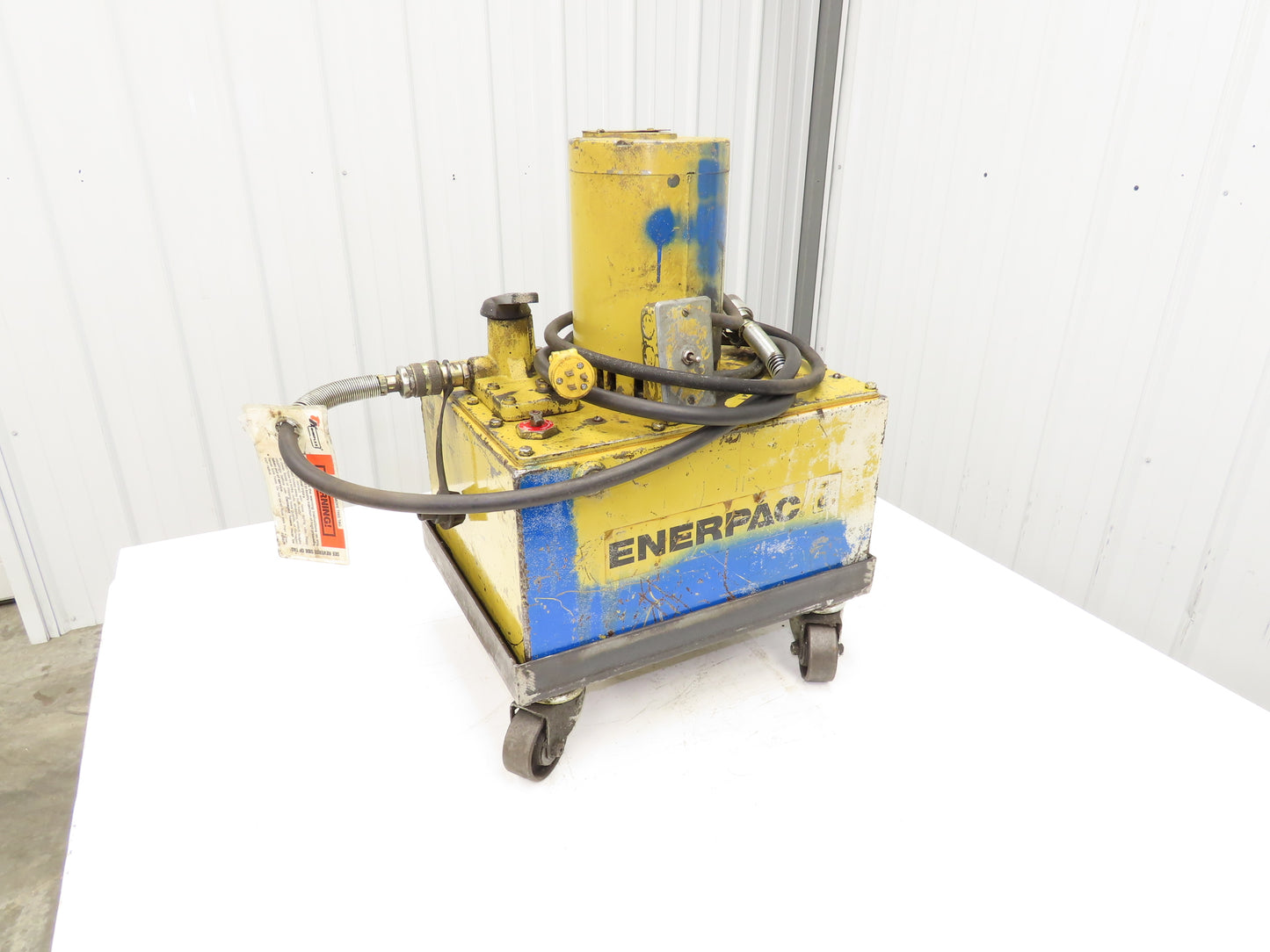 Enerpac Hydraulic Pump Power Unit 10000psi Max Pressure 1Hp 115V 1PH