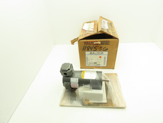 Baldor Electric 33-2311Z102G1 DC Motor 90VDC 1/3Hp 1750rpm 3.2A TENV 48CZ TENV