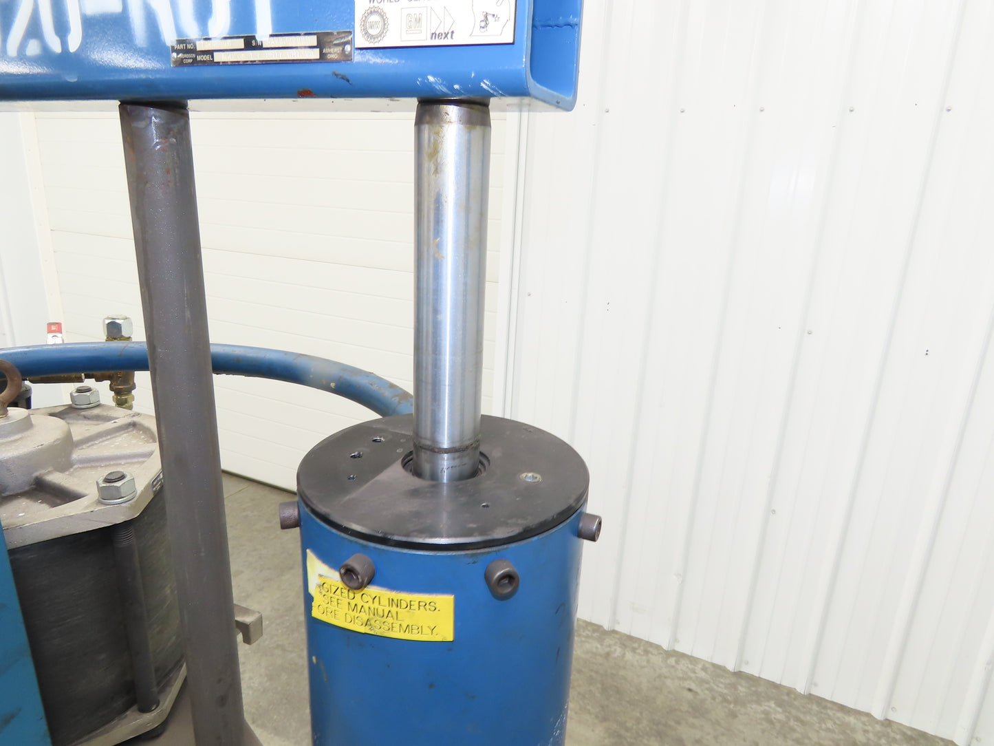 Nordson Rhino Hot Melt Drum Unloader Pneumatic Pump 65:1 Ratio 100PSI