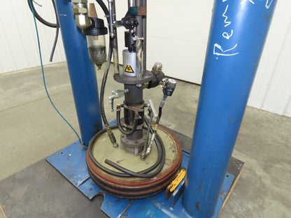 Nordson Rhino Hot Melt Drum Unloader Pneumatic Pump 65:1 Ratio 100PSI