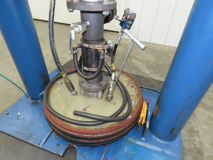 Nordson Rhino Hot Melt Drum Unloader Pneumatic Pump 65:1 Ratio 100PSI