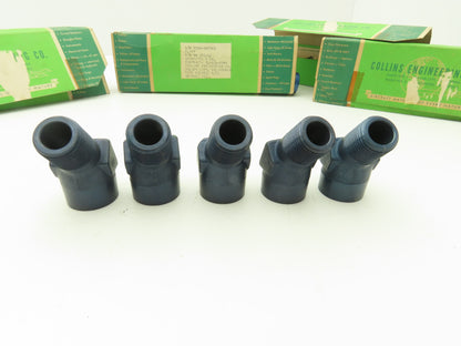 Collins Engineering AN915-4D Elbow 45 Deg Aluminum 1/2"NPT Female/Male Lot of 20