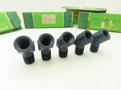 Collins Engineering AN915-4D Elbow 45 Deg Aluminum 1/2"NPT Female/Male Lot of 20