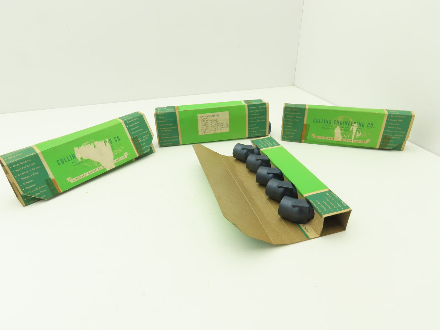 Collins Engineering AN915-4D Elbow 45 Deg Aluminum 1/2"NPT Female/Male Lot of 20