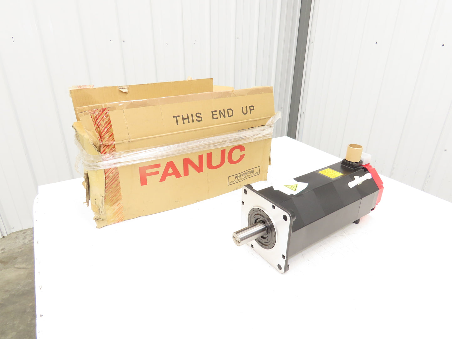 Fanuc A06B-0590-B005 #0008 AC Servo Motor 1200RPM 156V 3Ph