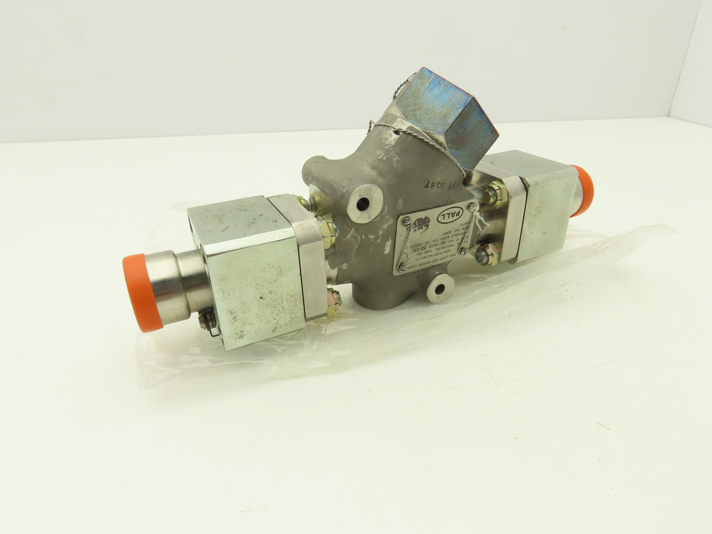 Pall Land & Marine AC-6836-82A2B High Pressure Fluid Filter Socket Weld 4500psi