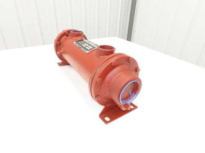 Basco 2A01A05014 Oiler Cooler Shell & Tube Heat Exchanger 1-Pass 150 PSI