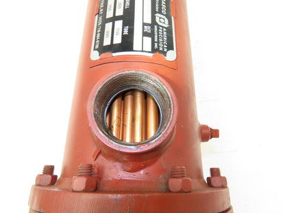 Basco 2A01A05014 Oiler Cooler Shell & Tube Heat Exchanger 1-Pass 150 PSI