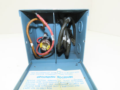 Jefferson Electric 969-001-940 Swimming Pool Light Transformer 120V 1PH to 12VAC