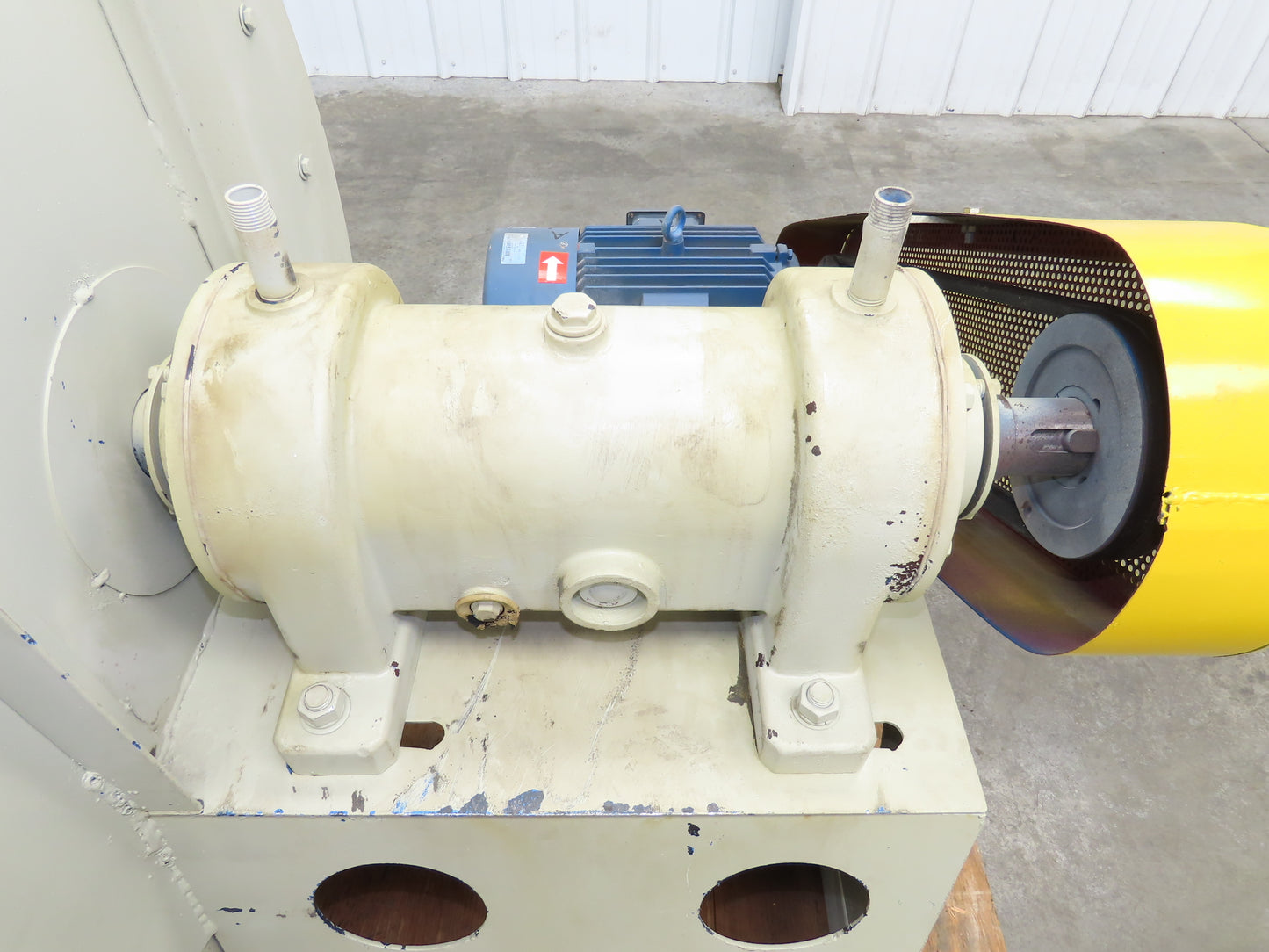 Backward Inclined Centrifugal Blower 24" Impeller 3Ph 7.5kw 480V Only 10" Inlet