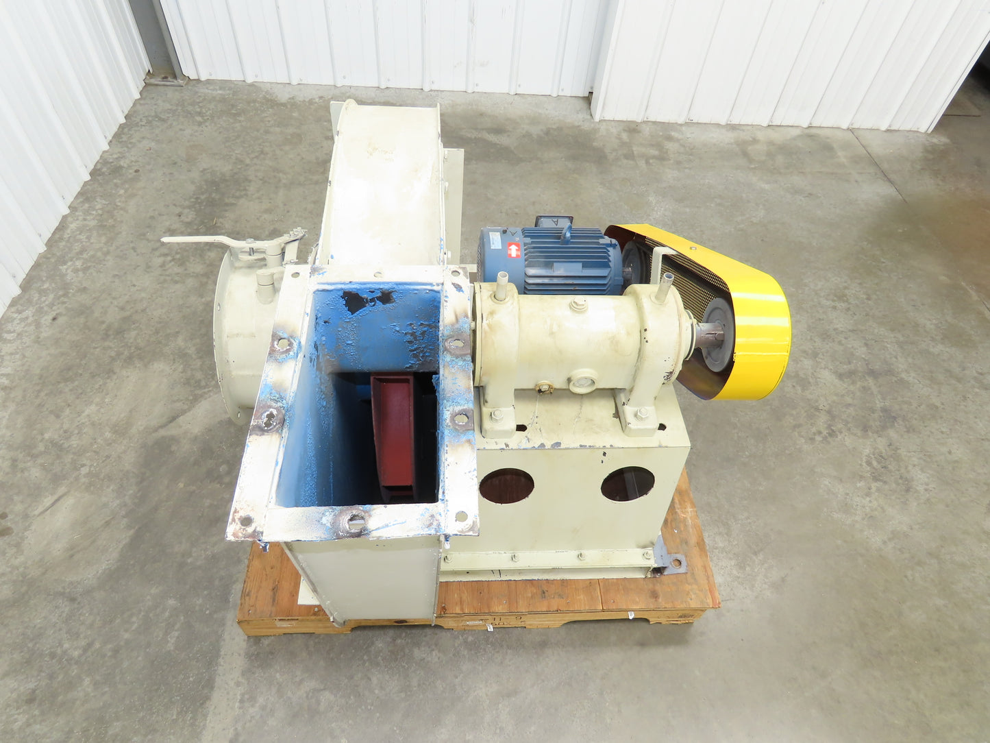 Backward Inclined Centrifugal Blower 24" Impeller 3Ph 7.5kw 480V Only 10" Inlet