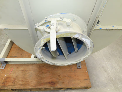 Backward Inclined Centrifugal Blower 24" Impeller 3Ph 7.5kw 480V Only 10" Inlet