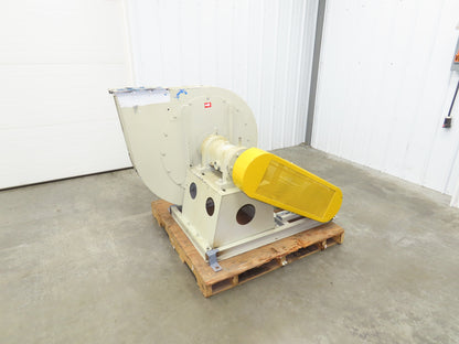 Backward Inclined Centrifugal Blower 24" Impeller 3Ph 7.5kw 480V Only 10" Inlet