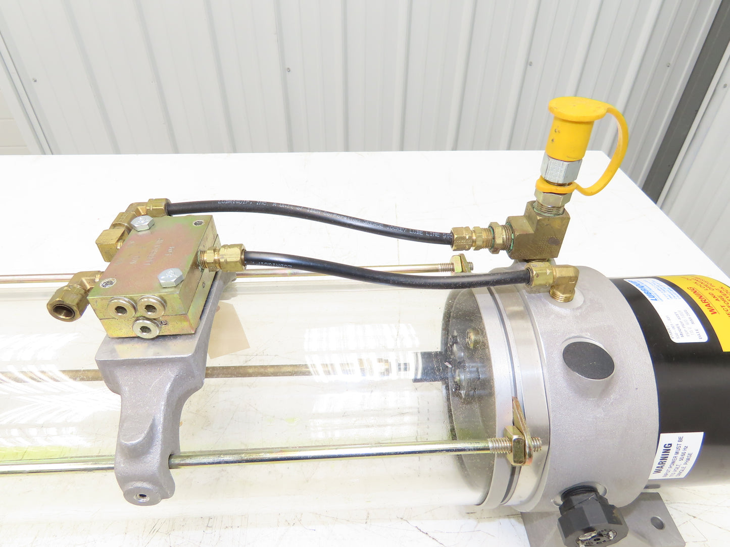 Lubriquip 550-001-831 EGP Lubrication Oil Pump 115V Air Operated 20 Pint