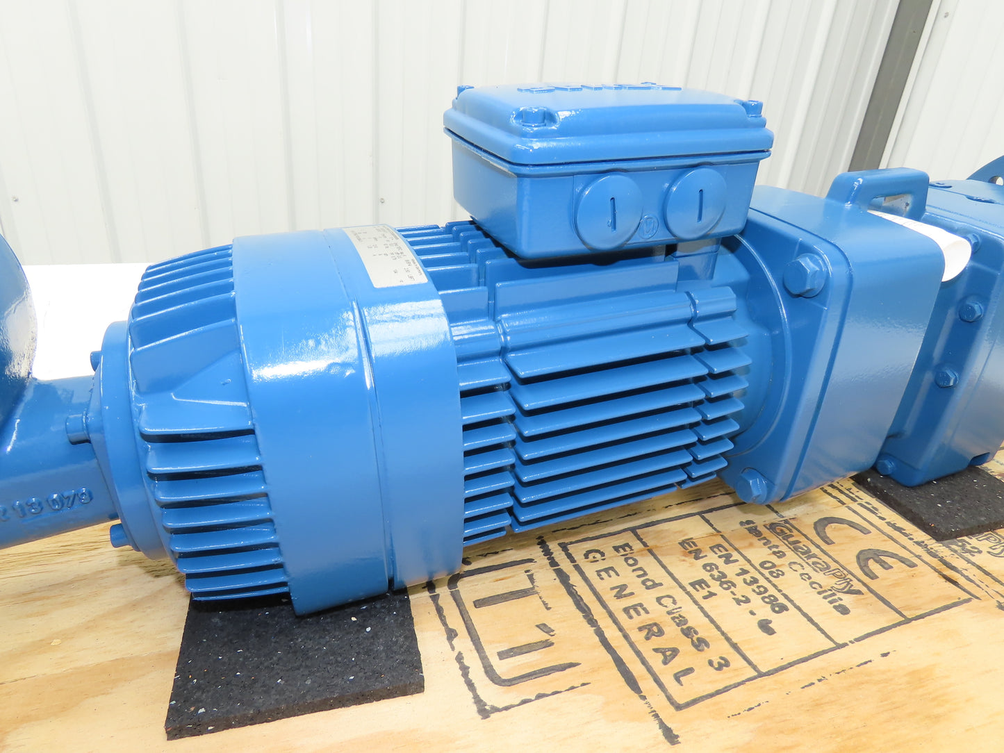 Demag Crane KBS 80 B12F Gear Motor 265/460V 3PH DFV41DL OEL:0.7L/ B5.0-30-0-6.44
