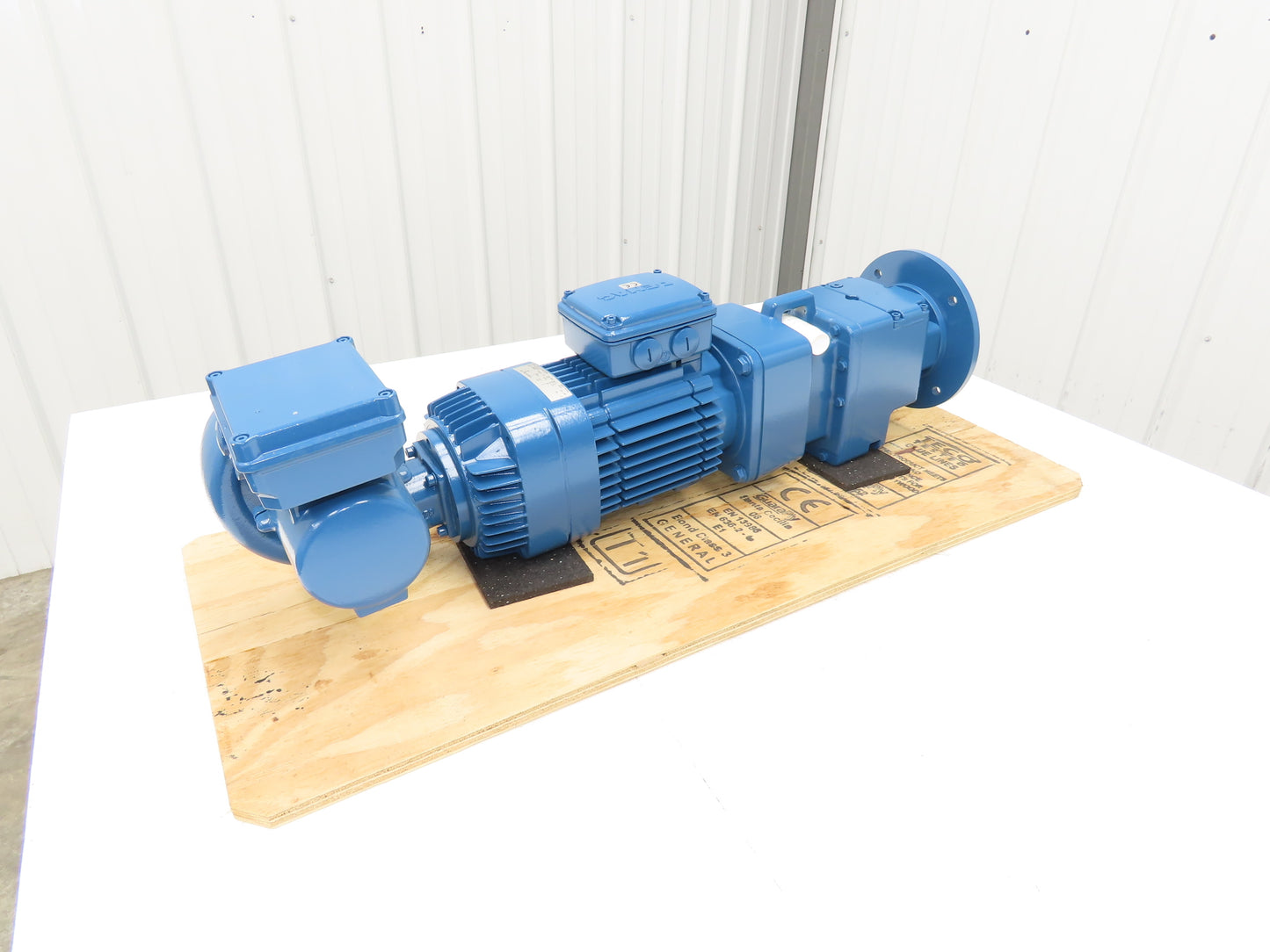 Demag Crane KBS 80 B12F Gear Motor 265/460V 3PH DFV41DL OEL:0.7L/ B5.0-30-0-6.44