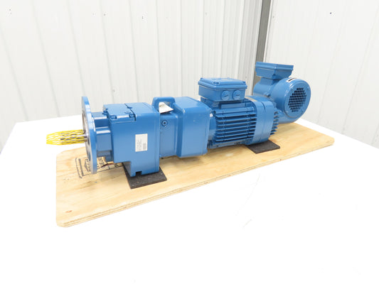 Demag Crane KBS 80 B12F Gear Motor 265/460V 3PH DFV41DL OEL:0.7L/ B5.0-30-0-6.44