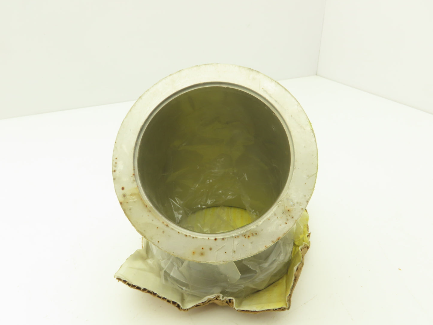 E45-NW-100 4" Vacuum Tube Elbow Short Radius  45 Deg With Welded Flange SS