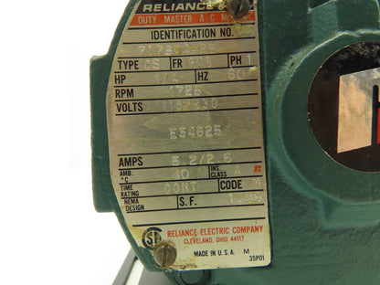 Master-Reeves AC Gearmotor 6.2:1 Reducer 1/4 Hp 280 RPM 115/230V 1 Ph Parallel