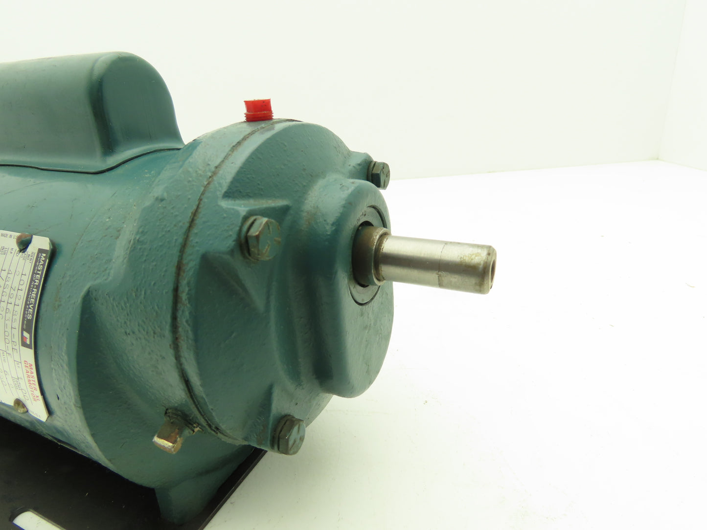 Master-Reeves AC Gearmotor 6.2:1 Reducer 1/4 Hp 280 RPM 115/230V 1 Ph Parallel