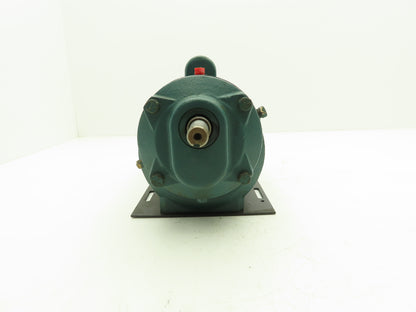 Master-Reeves AC Gearmotor 6.2:1 Reducer 1/4 Hp 280 RPM 115/230V 1 Ph Parallel