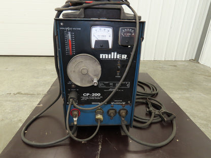Miller CP-200 Mig Welder 200 amp DC Arc S-52E Wire Feeder 230/460VAC 3PH