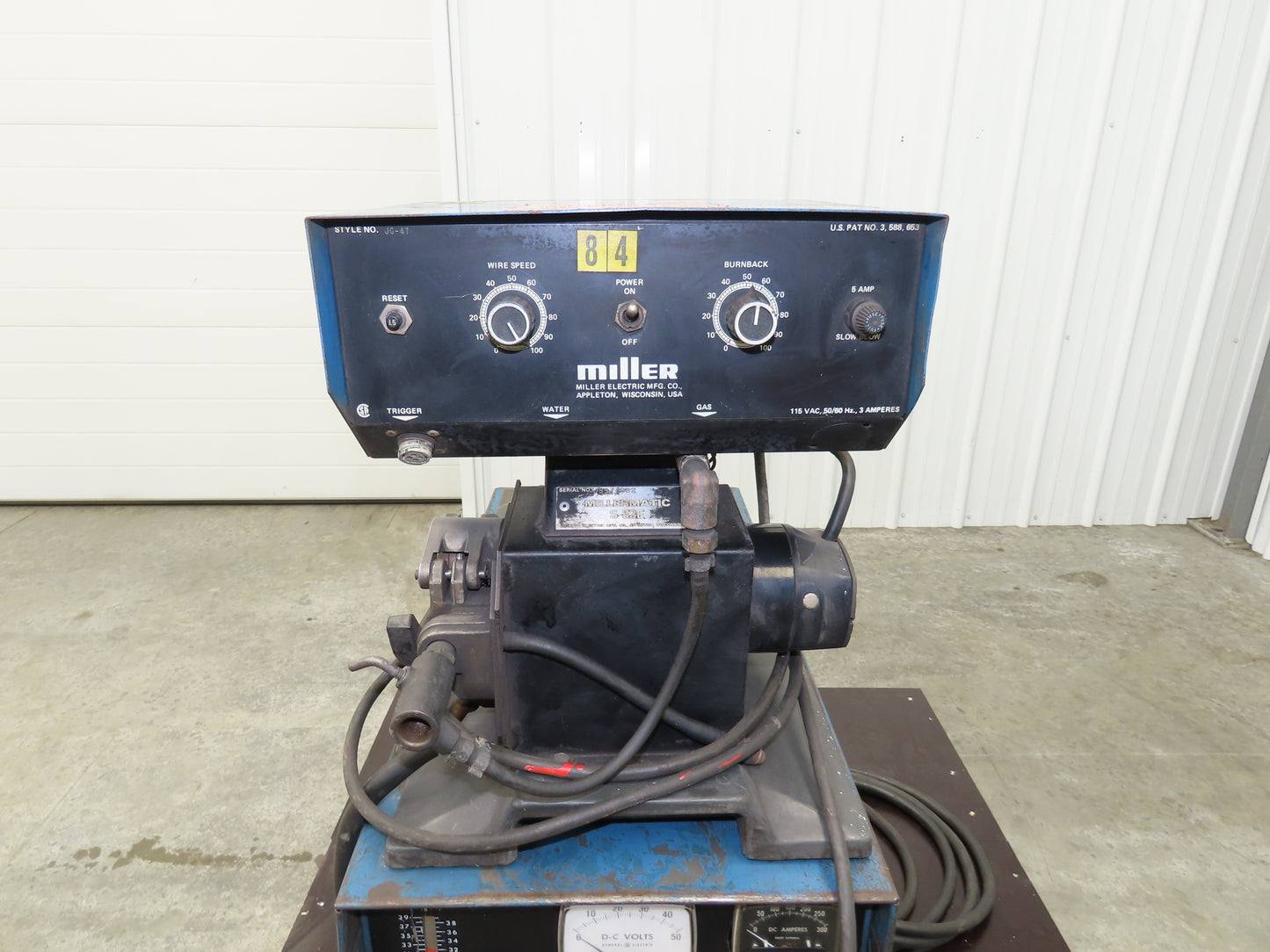 Miller CP-200 Mig Welder 200 amp DC Arc S-52E Wire Feeder 230/460VAC 3PH