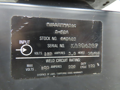 Miller CP-200 Mig Welder 200 amp DC Arc S-52A Wire Feeder 230/460VAC 3PH