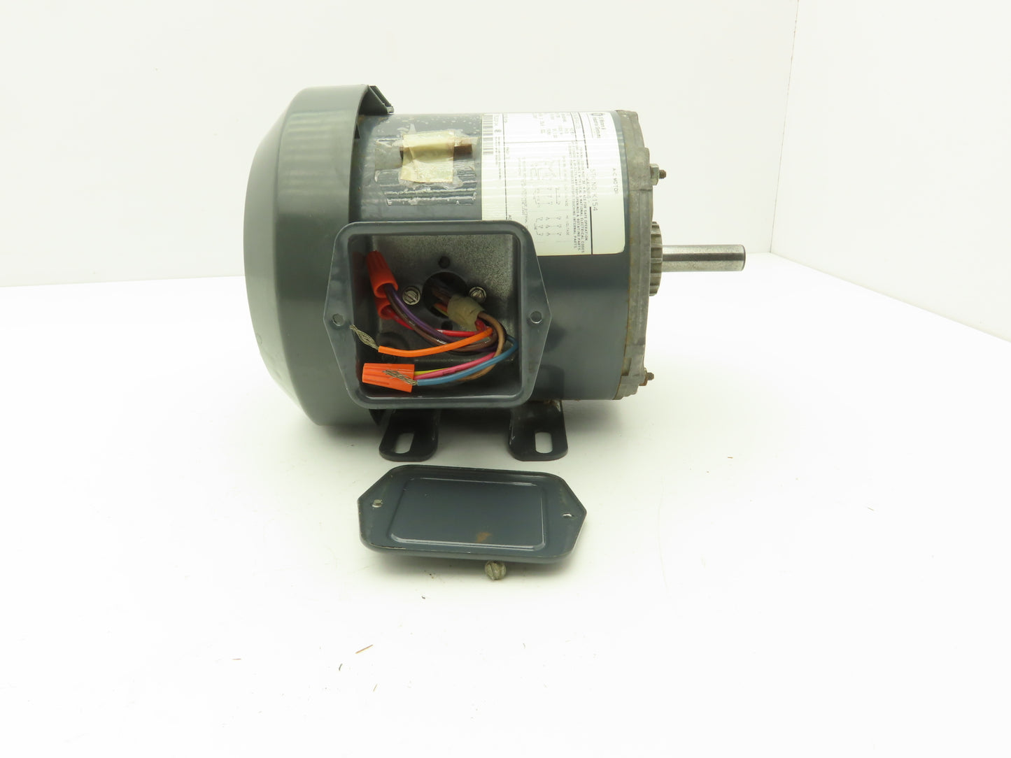 GE 5K49FN4136 AC Motor 1/3Hp 1725 RPM 208-230/460V 3PH 60Hz 5/8" Shaft