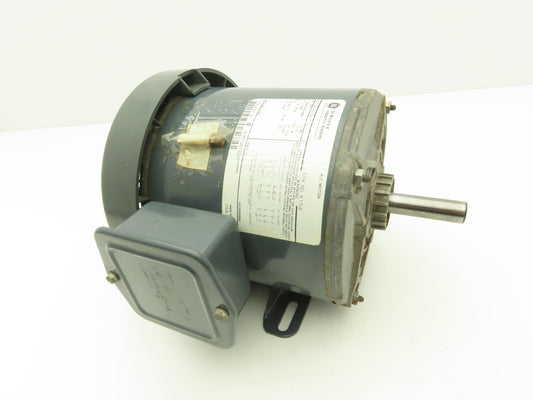 GE 5K49FN4136 AC Motor 1/3Hp 1725 RPM 208-230/460V 3PH 60Hz 5/8" Shaft