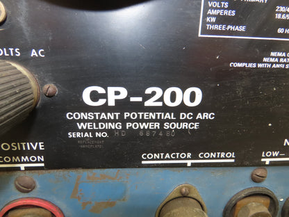 Miller CP-200 Mig Welder 200 amp DC Arc 10E Wire Feeder 230/460VAC 3PH