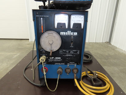 Miller CP-200 Mig Welder 200 amp DC Arc S-62 Wire Feeder 230/460VAC 3PH